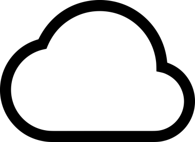 PNG biçiminde bulut depolama simgesi şeffaf arkaplan tasarımı ile dijital sunucu güvenli dosya eşzamanlama sunucu yönetimi ve modern web veya mobil kullanıcı arayüzü uygulamaları için ideal