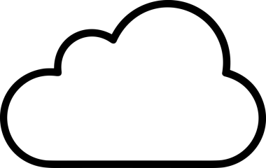 PNG biçiminde bulut depolama simgesi şeffaf arkaplan tasarımı ile dijital sunucu güvenli dosya eşzamanlama sunucu yönetimi ve modern web veya mobil kullanıcı arayüzü uygulamaları için ideal