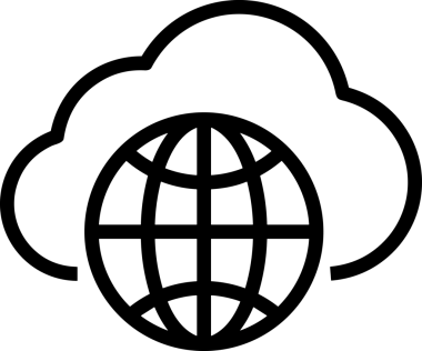 PNG biçiminde bulut depolama simgesi şeffaf arkaplan tasarımı ile dijital sunucu güvenli dosya eşzamanlama sunucu yönetimi ve modern web veya mobil kullanıcı arayüzü uygulamaları için ideal