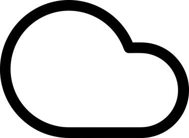 PNG biçiminde bulut depolama simgesi şeffaf arkaplan tasarımı ile dijital sunucu güvenli dosya eşzamanlama sunucu yönetimi ve modern web veya mobil kullanıcı arayüzü uygulamaları için ideal