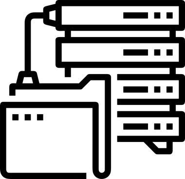 PNG biçiminde bulut depolama simgesi şeffaf arkaplan tasarımı ile dijital sunucu güvenli dosya eşzamanlama sunucu yönetimi ve modern web veya mobil kullanıcı arayüzü uygulamaları için ideal