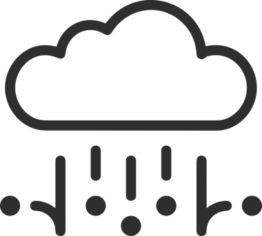 PNG biçiminde bulut depolama simgesi şeffaf arkaplan tasarımı ile dijital sunucu güvenli dosya eşzamanlama sunucu yönetimi ve modern web veya mobil kullanıcı arayüzü uygulamaları için ideal