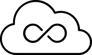 PNG biçiminde bulut depolama simgesi şeffaf arkaplan tasarımı ile dijital sunucu güvenli dosya eşzamanlama sunucu yönetimi ve modern web veya mobil kullanıcı arayüzü uygulamaları için ideal