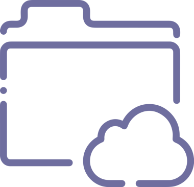 PNG biçiminde bulut depolama simgesi şeffaf arkaplan tasarımı ile dijital sunucu güvenli dosya eşzamanlama sunucu yönetimi ve modern web veya mobil kullanıcı arayüzü uygulamaları için ideal