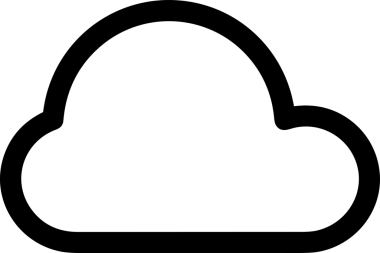 PNG biçiminde bulut depolama simgesi şeffaf arkaplan tasarımı ile dijital sunucu güvenli dosya eşzamanlama sunucu yönetimi ve modern web veya mobil kullanıcı arayüzü uygulamaları için ideal