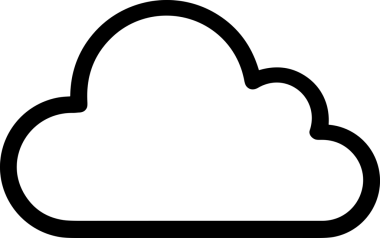 PNG biçiminde bulut depolama simgesi şeffaf arkaplan tasarımı ile dijital sunucu güvenli dosya eşzamanlama sunucu yönetimi ve modern web veya mobil kullanıcı arayüzü uygulamaları için ideal