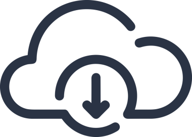 PNG biçiminde bulut depolama simgesi şeffaf arkaplan tasarımı ile dijital sunucu güvenli dosya eşzamanlama sunucu yönetimi ve modern web veya mobil kullanıcı arayüzü uygulamaları için ideal