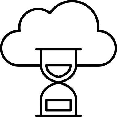 PNG biçiminde bulut depolama simgesi şeffaf arkaplan tasarımı ile dijital sunucu güvenli dosya eşzamanlama sunucu yönetimi ve modern web veya mobil kullanıcı arayüzü uygulamaları için ideal