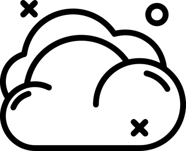 PNG biçiminde bulut depolama simgesi şeffaf arkaplan tasarımı ile dijital sunucu güvenli dosya eşzamanlama sunucu yönetimi ve modern web veya mobil kullanıcı arayüzü uygulamaları için ideal