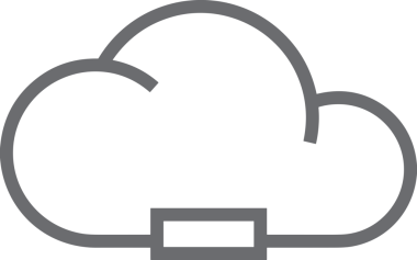 PNG biçiminde bulut depolama simgesi şeffaf arkaplan tasarımı ile dijital sunucu güvenli dosya eşzamanlama sunucu yönetimi ve modern web veya mobil kullanıcı arayüzü uygulamaları için ideal