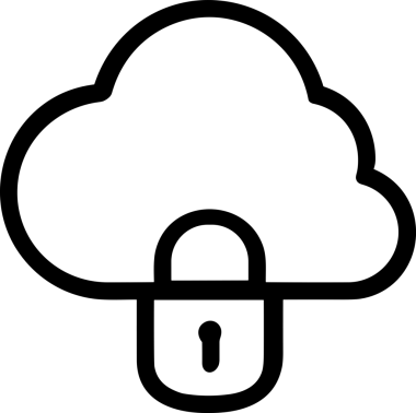 PNG biçiminde bulut depolama simgesi şeffaf arkaplan tasarımı ile dijital sunucu güvenli dosya eşzamanlama sunucu yönetimi ve modern web veya mobil kullanıcı arayüzü uygulamaları için ideal
