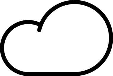 PNG biçiminde bulut depolama simgesi şeffaf arkaplan tasarımı ile dijital sunucu güvenli dosya eşzamanlama sunucu yönetimi ve modern web veya mobil kullanıcı arayüzü uygulamaları için ideal