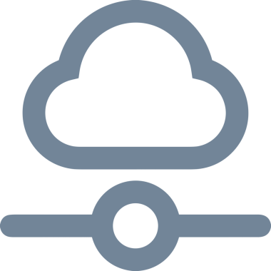 PNG biçiminde bulut depolama simgesi şeffaf arkaplan tasarımı ile dijital sunucu güvenli dosya eşzamanlama sunucu yönetimi ve modern web veya mobil kullanıcı arayüzü uygulamaları için ideal