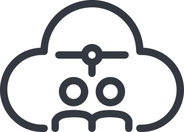 PNG biçiminde bulut depolama simgesi şeffaf arkaplan tasarımı ile dijital sunucu güvenli dosya eşzamanlama sunucu yönetimi ve modern web veya mobil kullanıcı arayüzü uygulamaları için ideal