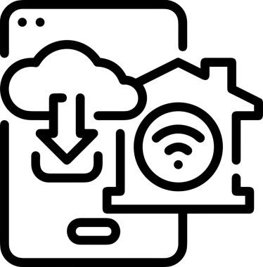 PNG biçiminde bulut depolama simgesi şeffaf arkaplan tasarımı ile dijital sunucu güvenli dosya eşzamanlama sunucu yönetimi ve modern web veya mobil kullanıcı arayüzü uygulamaları için ideal