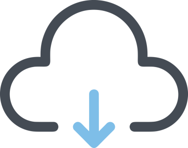 PNG biçiminde bulut depolama simgesi şeffaf arkaplan tasarımı ile dijital sunucu güvenli dosya eşzamanlama sunucu yönetimi ve modern web veya mobil kullanıcı arayüzü uygulamaları için ideal