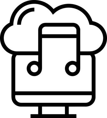 PNG biçiminde bulut depolama simgesi şeffaf arkaplan tasarımı ile dijital sunucu güvenli dosya eşzamanlama sunucu yönetimi ve modern web veya mobil kullanıcı arayüzü uygulamaları için ideal