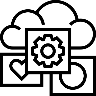 PNG biçiminde bulut depolama simgesi şeffaf arkaplan tasarımı ile dijital sunucu güvenli dosya eşzamanlama sunucu yönetimi ve modern web veya mobil kullanıcı arayüzü uygulamaları için ideal