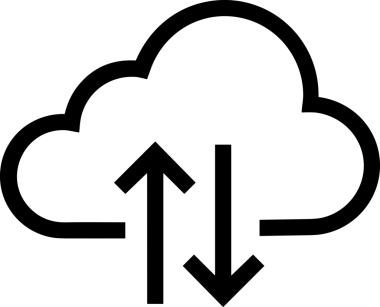 PNG biçiminde bulut depolama simgesi şeffaf arkaplan tasarımı ile dijital sunucu güvenli dosya eşzamanlama sunucu yönetimi ve modern web veya mobil kullanıcı arayüzü uygulamaları için ideal