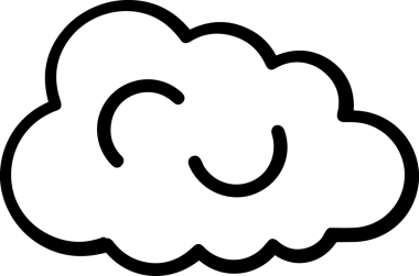 PNG biçiminde bulut depolama simgesi şeffaf arkaplan tasarımı ile dijital sunucu güvenli dosya eşzamanlama sunucu yönetimi ve modern web veya mobil kullanıcı arayüzü uygulamaları için ideal