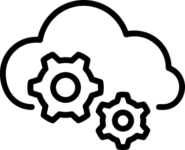 PNG biçiminde bulut depolama simgesi şeffaf arkaplan tasarımı ile dijital sunucu güvenli dosya eşzamanlama sunucu yönetimi ve modern web veya mobil kullanıcı arayüzü uygulamaları için ideal