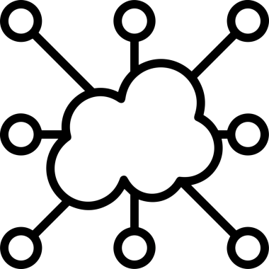PNG biçiminde bulut depolama simgesi şeffaf arkaplan tasarımı ile dijital sunucu güvenli dosya eşzamanlama sunucu yönetimi ve modern web veya mobil kullanıcı arayüzü uygulamaları için ideal