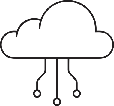 PNG biçiminde bulut depolama simgesi şeffaf arkaplan tasarımı ile dijital sunucu güvenli dosya eşzamanlama sunucu yönetimi ve modern web veya mobil kullanıcı arayüzü uygulamaları için ideal