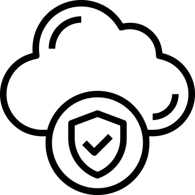 PNG biçiminde bulut depolama simgesi şeffaf arkaplan tasarımı ile dijital sunucu güvenli dosya eşzamanlama sunucu yönetimi ve modern web veya mobil kullanıcı arayüzü uygulamaları için ideal