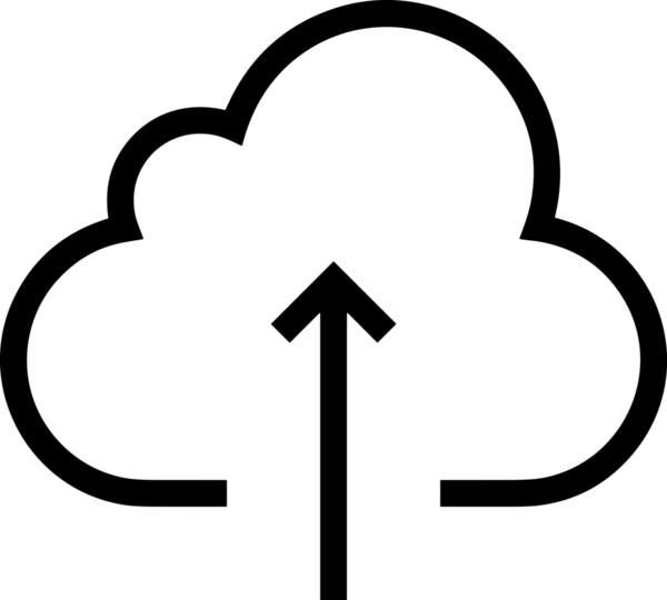 PNG biçiminde bulut depolama simgesi şeffaf arkaplan tasarımı ile dijital sunucu güvenli dosya eşzamanlama sunucu yönetimi ve modern web veya mobil kullanıcı arayüzü uygulamaları için ideal