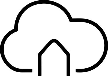 PNG biçiminde bulut depolama simgesi şeffaf arkaplan tasarımı ile dijital sunucu güvenli dosya eşzamanlama sunucu yönetimi ve modern web veya mobil kullanıcı arayüzü uygulamaları için ideal