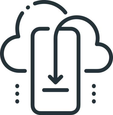 PNG biçiminde bulut depolama simgesi şeffaf arkaplan tasarımı ile dijital sunucu güvenli dosya eşzamanlama sunucu yönetimi ve modern web veya mobil kullanıcı arayüzü uygulamaları için ideal
