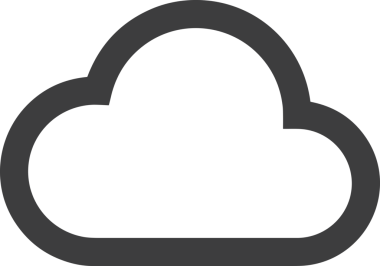 PNG biçiminde bulut depolama simgesi şeffaf arkaplan tasarımı ile dijital sunucu güvenli dosya eşzamanlama sunucu yönetimi ve modern web veya mobil kullanıcı arayüzü uygulamaları için ideal