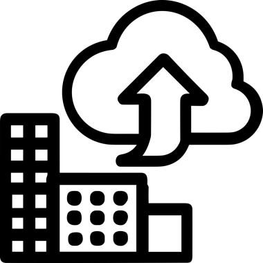 PNG biçiminde bulut depolama simgesi şeffaf arkaplan tasarımı ile dijital sunucu güvenli dosya eşzamanlama sunucu yönetimi ve modern web veya mobil kullanıcı arayüzü uygulamaları için ideal