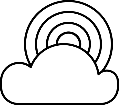 PNG biçiminde bulut depolama simgesi şeffaf arkaplan tasarımı ile dijital sunucu güvenli dosya eşzamanlama sunucu yönetimi ve modern web veya mobil kullanıcı arayüzü uygulamaları için ideal