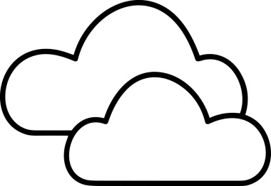 PNG biçiminde bulut depolama simgesi şeffaf arkaplan tasarımı ile dijital sunucu güvenli dosya eşzamanlama sunucu yönetimi ve modern web veya mobil kullanıcı arayüzü uygulamaları için ideal