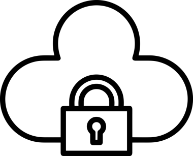 PNG biçiminde bulut depolama simgesi şeffaf arkaplan tasarımı ile dijital sunucu güvenli dosya eşzamanlama sunucu yönetimi ve modern web veya mobil kullanıcı arayüzü uygulamaları için ideal