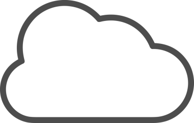 PNG biçiminde bulut depolama simgesi şeffaf arkaplan tasarımı ile dijital sunucu güvenli dosya eşzamanlama sunucu yönetimi ve modern web veya mobil kullanıcı arayüzü uygulamaları için ideal