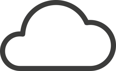 PNG biçiminde bulut depolama simgesi şeffaf arkaplan tasarımı ile dijital sunucu güvenli dosya eşzamanlama sunucu yönetimi ve modern web veya mobil kullanıcı arayüzü uygulamaları için ideal