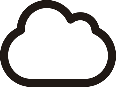 PNG biçiminde bulut depolama simgesi şeffaf arkaplan tasarımı ile dijital sunucu güvenli dosya eşzamanlama sunucu yönetimi ve modern web veya mobil kullanıcı arayüzü uygulamaları için ideal