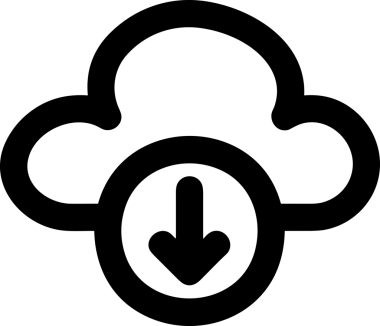 PNG biçiminde bulut depolama simgesi şeffaf arkaplan tasarımı ile dijital sunucu güvenli dosya eşzamanlama sunucu yönetimi ve modern web veya mobil kullanıcı arayüzü uygulamaları için ideal