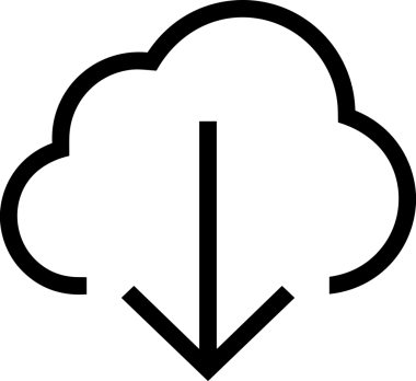 PNG biçiminde bulut depolama simgesi şeffaf arkaplan tasarımı ile dijital sunucu güvenli dosya eşzamanlama sunucu yönetimi ve modern web veya mobil kullanıcı arayüzü uygulamaları için ideal