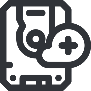 PNG biçiminde bulut depolama simgesi şeffaf arkaplan tasarımı ile dijital sunucu güvenli dosya eşzamanlama sunucu yönetimi ve modern web veya mobil kullanıcı arayüzü uygulamaları için ideal