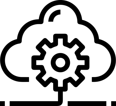 PNG biçiminde bulut depolama simgesi şeffaf arkaplan tasarımı ile dijital sunucu güvenli dosya eşzamanlama sunucu yönetimi ve modern web veya mobil kullanıcı arayüzü uygulamaları için ideal