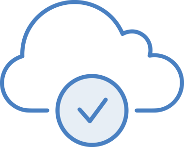 PNG biçiminde bulut depolama simgesi şeffaf arkaplan tasarımı ile dijital sunucu güvenli dosya eşzamanlama sunucu yönetimi ve modern web veya mobil kullanıcı arayüzü uygulamaları için ideal