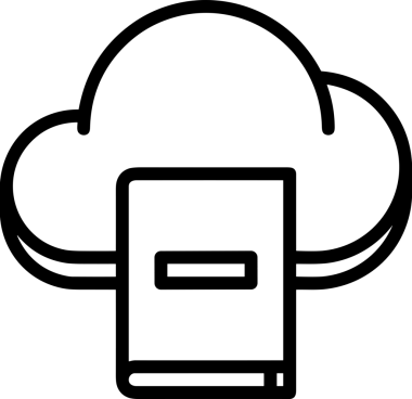 PNG biçiminde bulut depolama simgesi şeffaf arkaplan tasarımı ile dijital sunucu güvenli dosya eşzamanlama sunucu yönetimi ve modern web veya mobil kullanıcı arayüzü uygulamaları için ideal