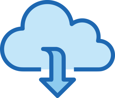 PNG biçiminde bulut depolama simgesi şeffaf arkaplan tasarımı ile dijital sunucu güvenli dosya eşzamanlama sunucu yönetimi ve modern web veya mobil kullanıcı arayüzü uygulamaları için ideal