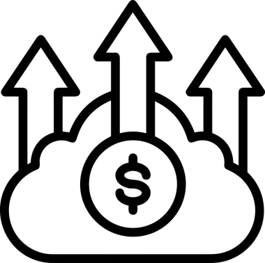 PNG biçiminde bulut depolama simgesi şeffaf arkaplan tasarımı ile dijital sunucu güvenli dosya eşzamanlama sunucu yönetimi ve modern web veya mobil kullanıcı arayüzü uygulamaları için ideal