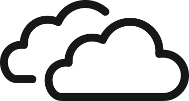 PNG biçiminde bulut depolama simgesi şeffaf arkaplan tasarımı ile dijital sunucu güvenli dosya eşzamanlama sunucu yönetimi ve modern web veya mobil kullanıcı arayüzü uygulamaları için ideal