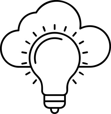 PNG biçiminde bulut depolama simgesi şeffaf arkaplan tasarımı ile dijital sunucu güvenli dosya eşzamanlama sunucu yönetimi ve modern web veya mobil kullanıcı arayüzü uygulamaları için ideal