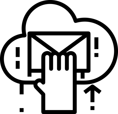 PNG biçiminde bulut depolama simgesi şeffaf arkaplan tasarımı ile dijital sunucu güvenli dosya eşzamanlama sunucu yönetimi ve modern web veya mobil kullanıcı arayüzü uygulamaları için ideal
